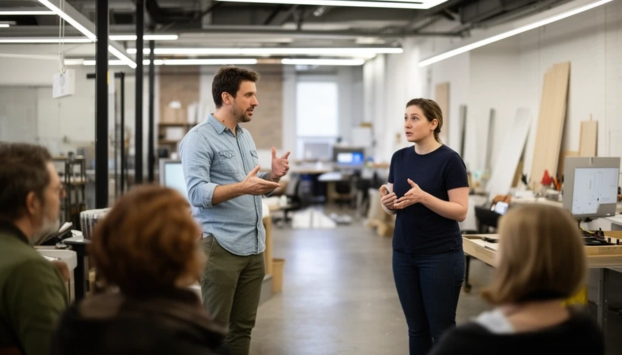 スタジオでの練習風景